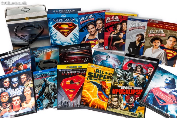 Colección Superman (Incluidas películas en las que aparece el personaje)