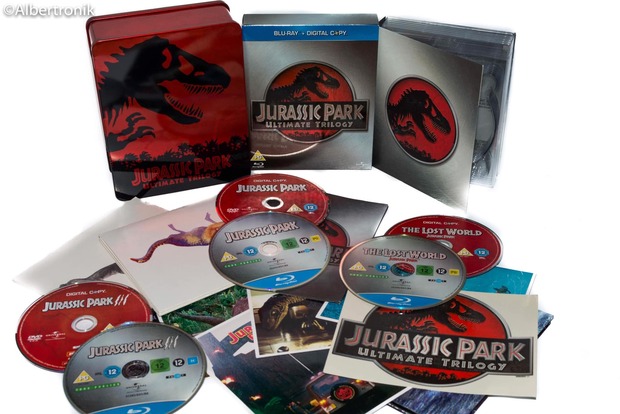 Jurassic Park-Trilogía edición lata (UK)