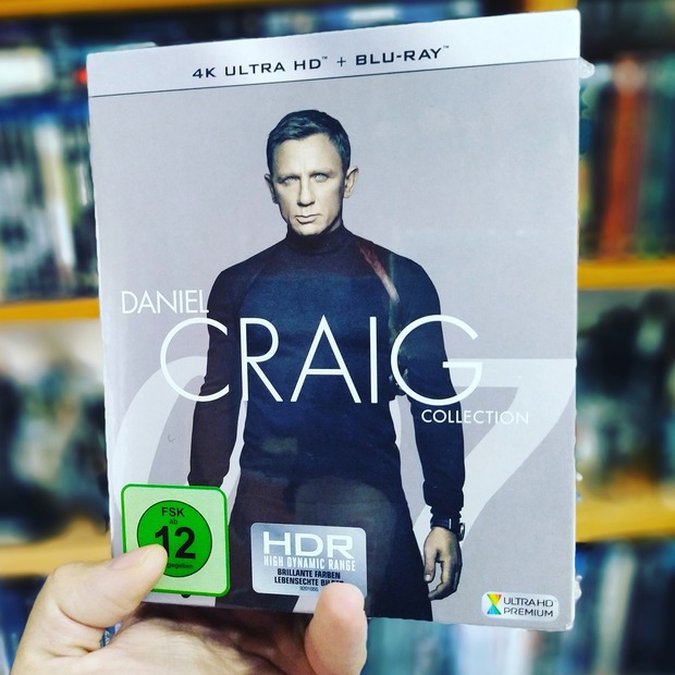 007 Daniel Craig Collection 4k - Edición Alemana con castellano en los discos 4k