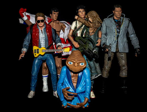 Figuras de películas de los 80¨s