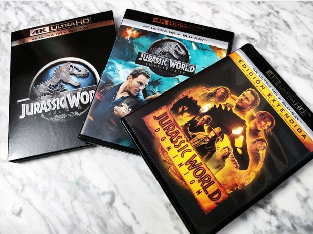 Trilogía Jurassic World 4k-UHD