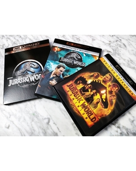 Trilogía Jurassic World 4k-UHD