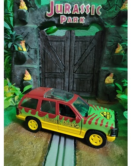 Ford Explorer Jurassic Park de Jada escala 1:32 ; 30 aniversario