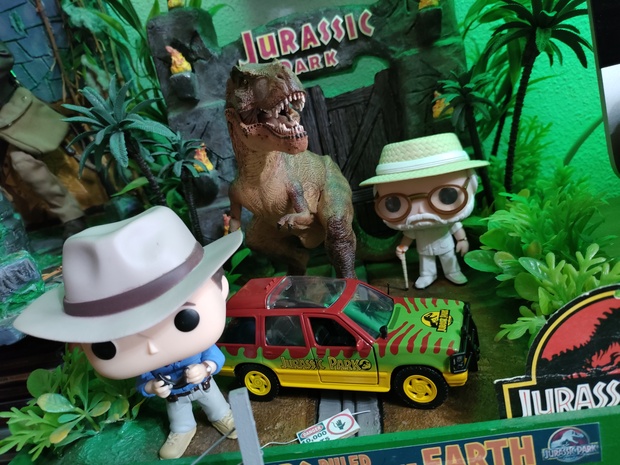 Diorama Jurassic Park