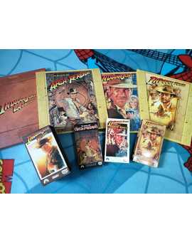 Indiana Jones Láser Dics y VHS