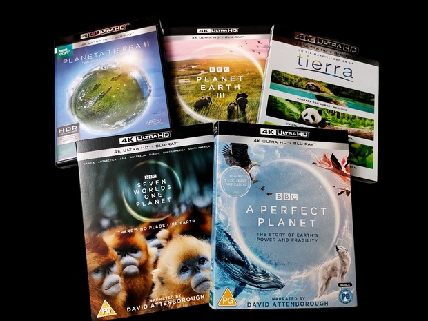 Colección BBC Earth en 4k-UHD