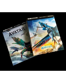 Steelbooks Avatar y Avatar el sentido del agua 4k-UHD