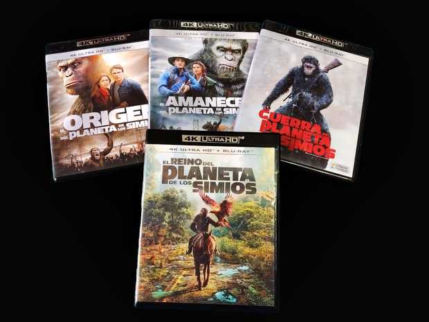 Colección El Planeta de los Simios - 4k UHD