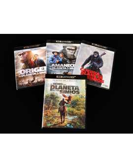 Colección El Planeta de los Simios - 4k UHD