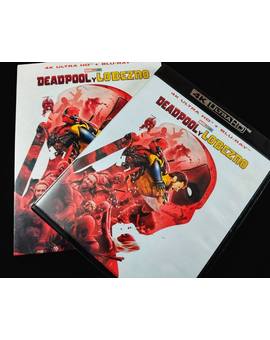 Deadpool y Lobezno UHD-4k con Slipcover 