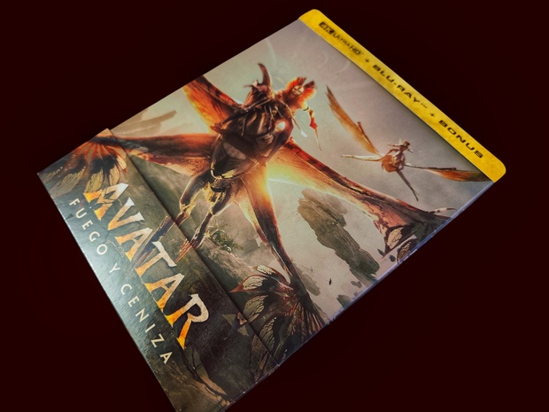 Avatar: Fuego y Ceniza; UHD 4K Steelbook 