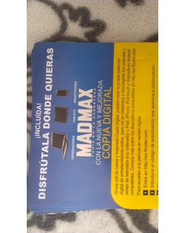 Regalo copias digitales de Mad max