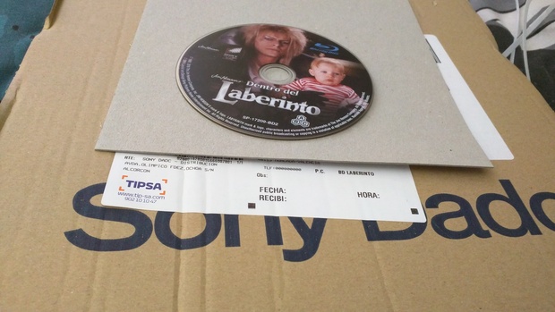 Dentro del laberinto Blu-ray remasterizado solución SONY