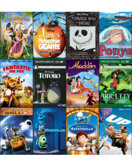 ¡Tú top 10 de películas de animación!