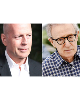 Woody Allen despide a Bruce Willis en pleno rodaje