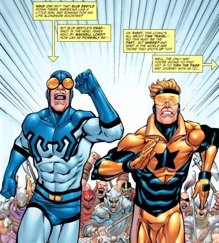 Booster Gold y Blue Beetle también saltarán al cine