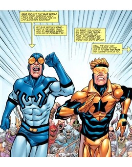 Booster Gold y Blue Beetle también saltarán al cine