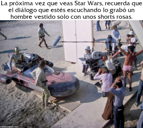 Detrás de las cámaras