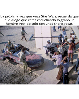 Detrás de las cámaras