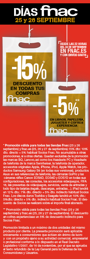 Descuento Fnac