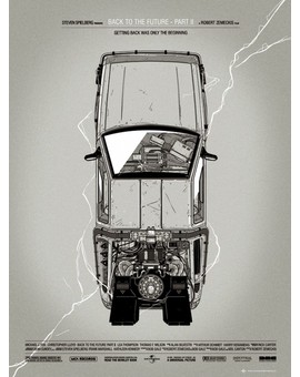 Póster Regreso al futuro II (Gianmarco Magnani)