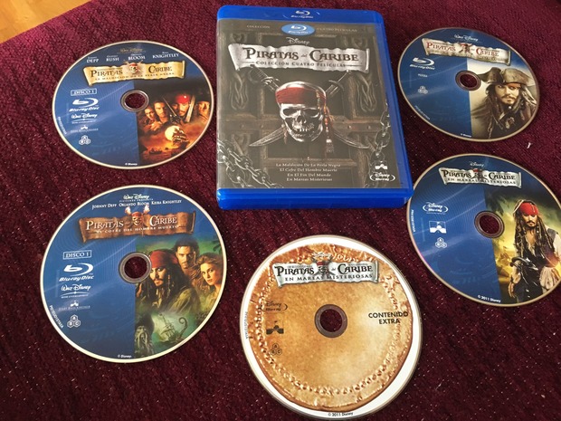 Nuevo pack de Piratas del Caribe igual que el anterior