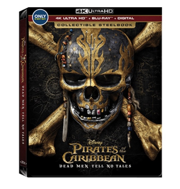 Disney lanzará un Steelbook de La venganza de salazar con 4k UHd y el Bd?