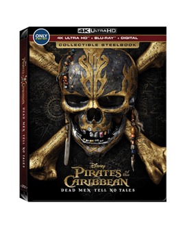 Disney lanzará un Steelbook de La venganza de salazar con 4k UHd y el Bd?