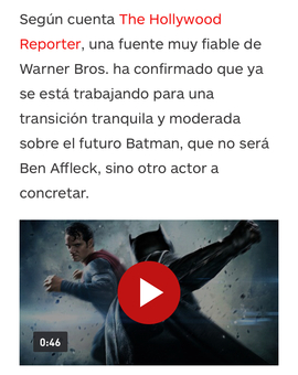 ¿Quién os gustaria que fuera el nuevo Batman?