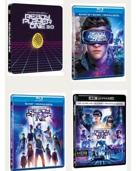 Carátulas definitivas de Ready Player One