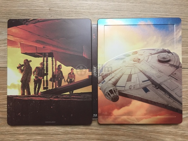 Frontal steelbook Han Solo