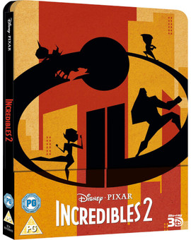 Diseño final del steelbook Los Increíbles 2