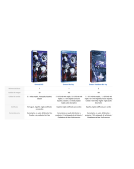 Únicamente el disco de extras estará en el steelbook