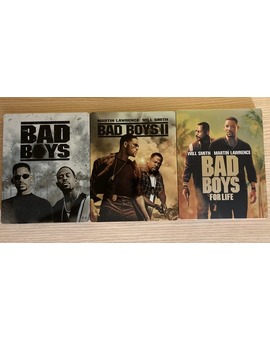Trilogía Bad Boys en steelbook