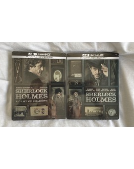 Mis dos últimas adquisiciones (Sherlock Holmes 4K Steelbook)