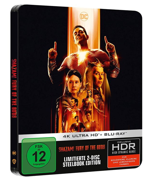 Otro steelbook confirmado de Shazam! Fury of the Gods