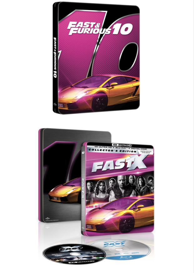 Diseños steelbook Fast and Furious 10