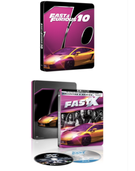 Diseños steelbook Fast and Furious 10