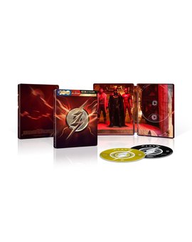 Steelbook Blu-ray 4K The Flash 2023