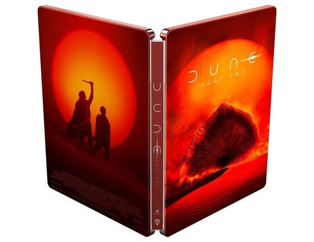 Frontal y trasera de uno de los steelbook de DUNE 2