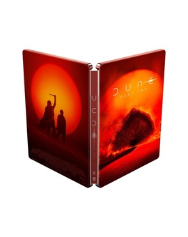 Frontal y trasera de uno de los steelbook de DUNE 2