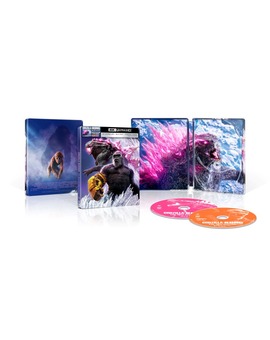 Diseño steelbook Godzilla y Kong: El nuevo Imperio 