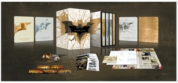 The Dark Knight Trilogy Limited Edition 4K Ultra HD Steelbook Collection