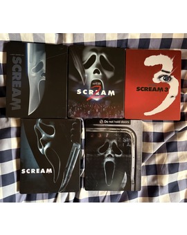 Hoy me ha llegado este pack de Scream steelbook 