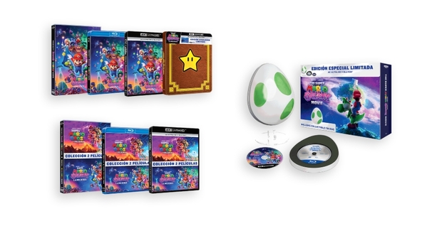 22 Julio sale las ediciones de Super Mario Galaxy: La película