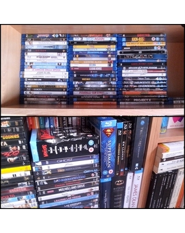 Mi colección de Blu-Rays que comencé el 8 de Agosto