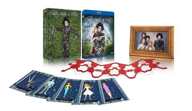 Esta es la edición que sacará Italia de la película de "Edward Scissorhands"