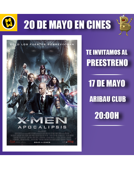 Sorteo | 2 Entradas dobles para el pre-estreno de X-MEN: APOCALIPSIS en Barcelona