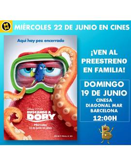 Sorteo | Entrada cuádruple para el pre-estreno de "Buscando a Dory"