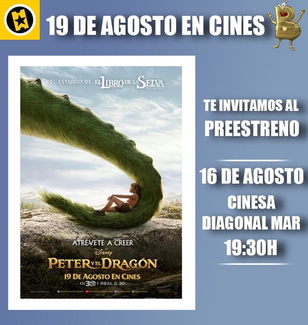 Sorteo | Entrada doble para el pre-estreno de "Peter el dragón"